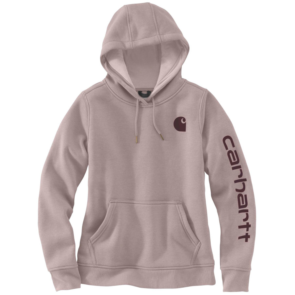 Carhartt Womens Clarksburg Pullover Hooded Logo Sweatshirt XS - Bust 33’ (84cm)
