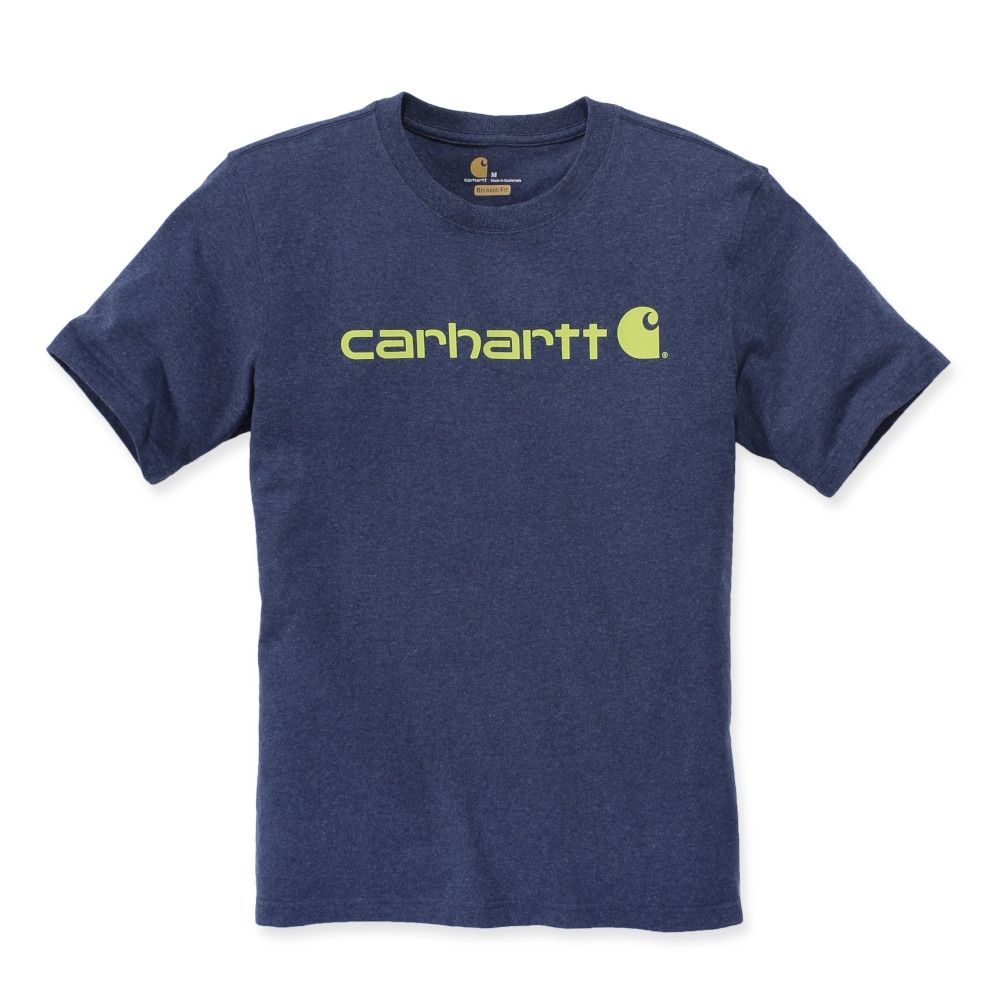 Carhartt Mens Core Logo Graphic Cotton Short Sleeve T-Shirt M - Chest 38-40’ (97-102cm)