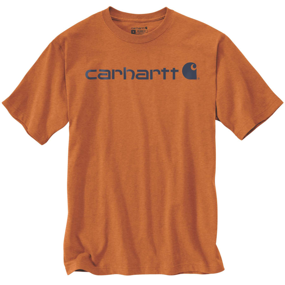 Carhartt Mens Core Logo Graphic Cotton Short Sleeve T-Shirt S - Chest 34-36’ (86-91cm)