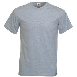 Fruit of the Loom High V-Neck Valueweight T Shirt