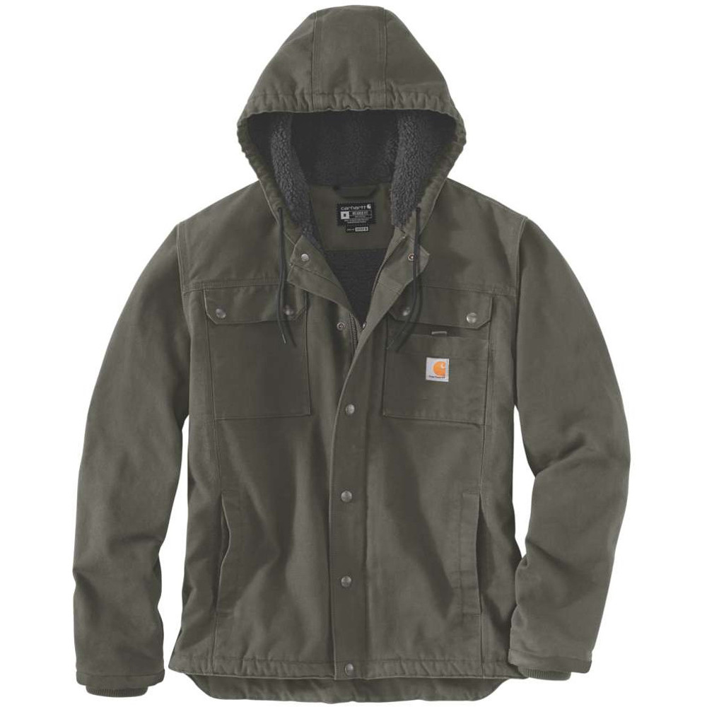 Carhartt Mens Bartlett Sherpa Lined Cotton Work Jacket XXL - Chest 50-52’ (127-132cm)