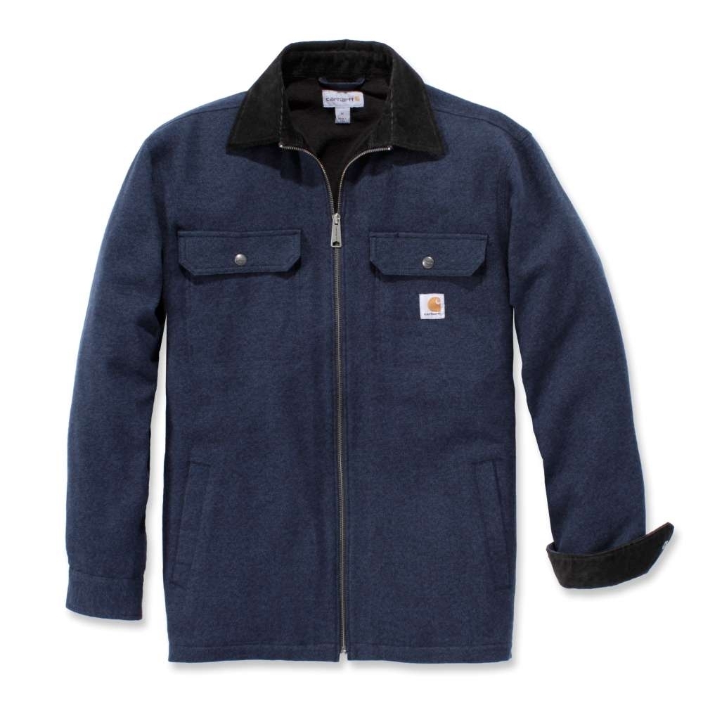 Carhartt Mens Pawnee Zip Cotton Water Repellent Shirt Jacket XL - Chest 46-48’ (117-122cm)
