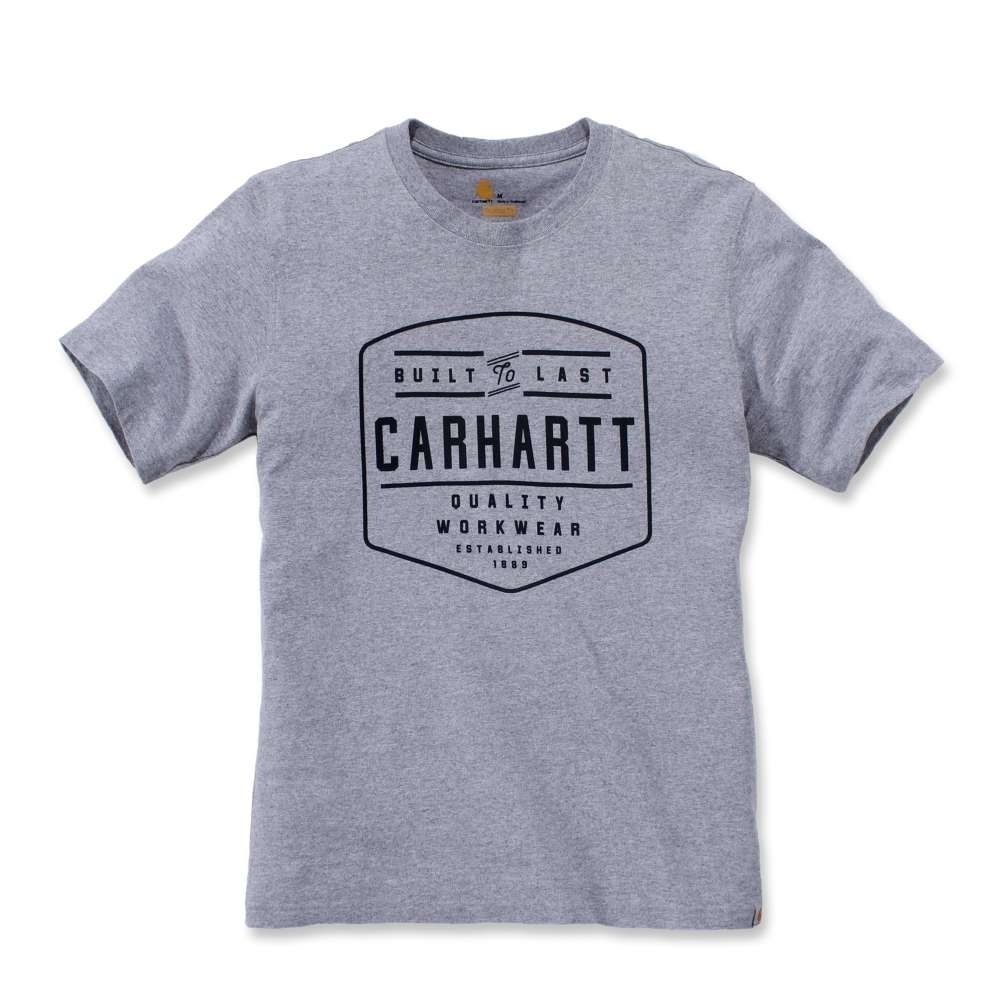 Carhartt Mens Build By Hand Short Sleeve Cotton T Shirt Tee XS - Chest 30-32’ (76-81cm)