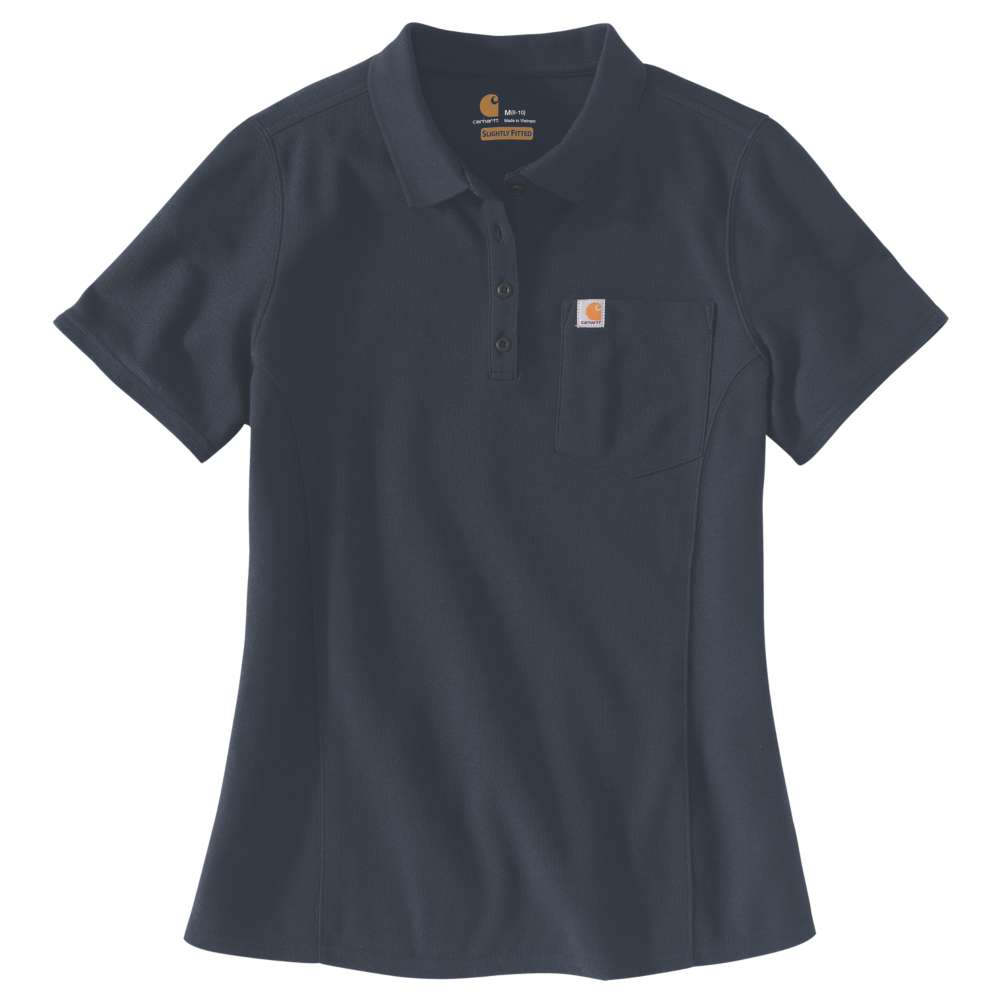 Carhartt Womens Short Sleeve Workwear Casual Polo Shirt XS - Bust 31-33’ (78.5-84cm)