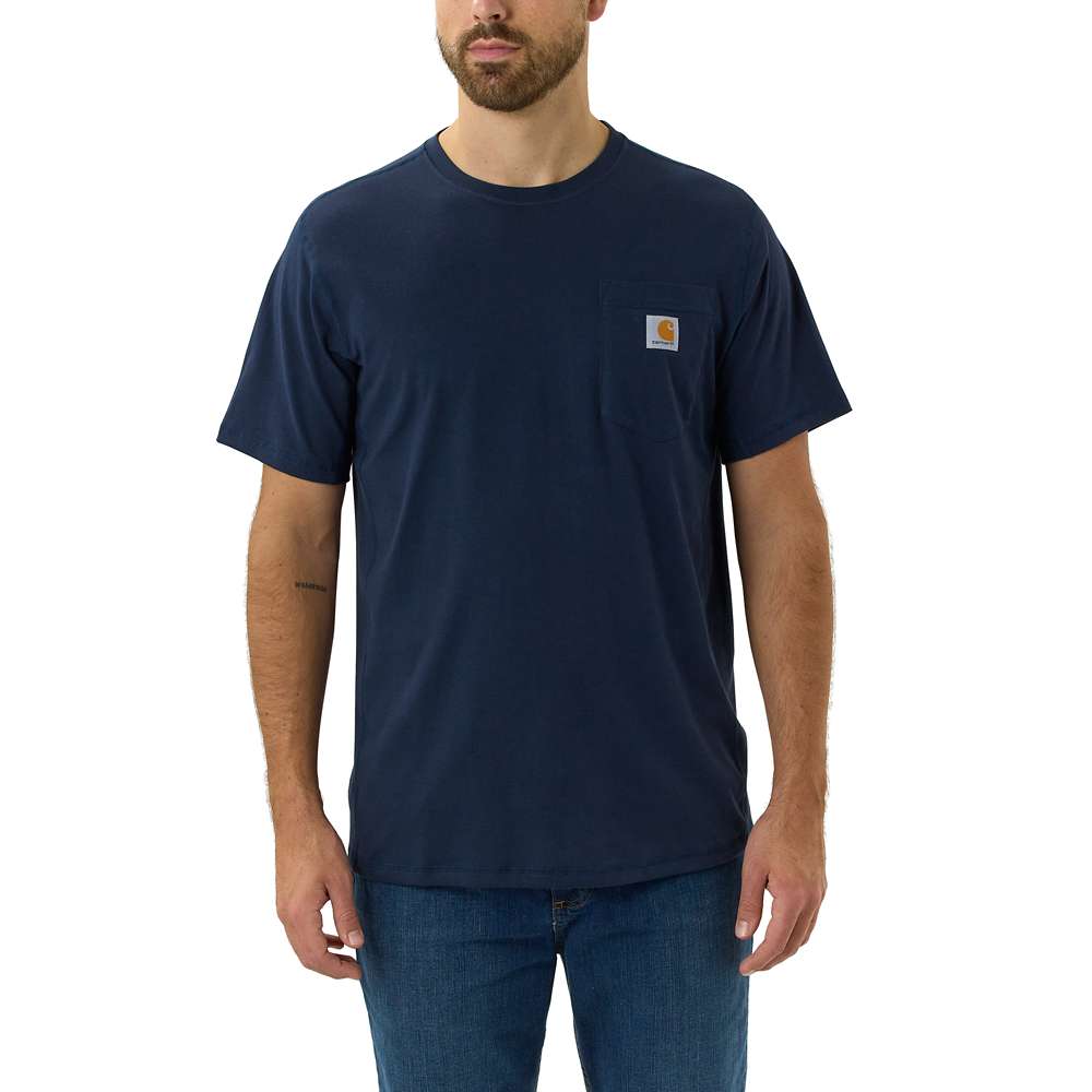 Carhartt Mens Force Flex Pocket Relaxed Short Sleeve T Shirt M - Chest 38-40’ (97-102cm)
