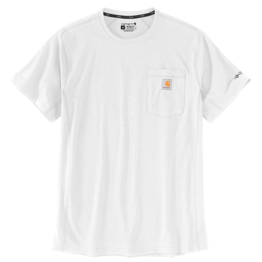 Carhartt Mens Force Flex Pocket Relaxed Short Sleeve T Shirt S - Chest 34-36’ (86-91cm)