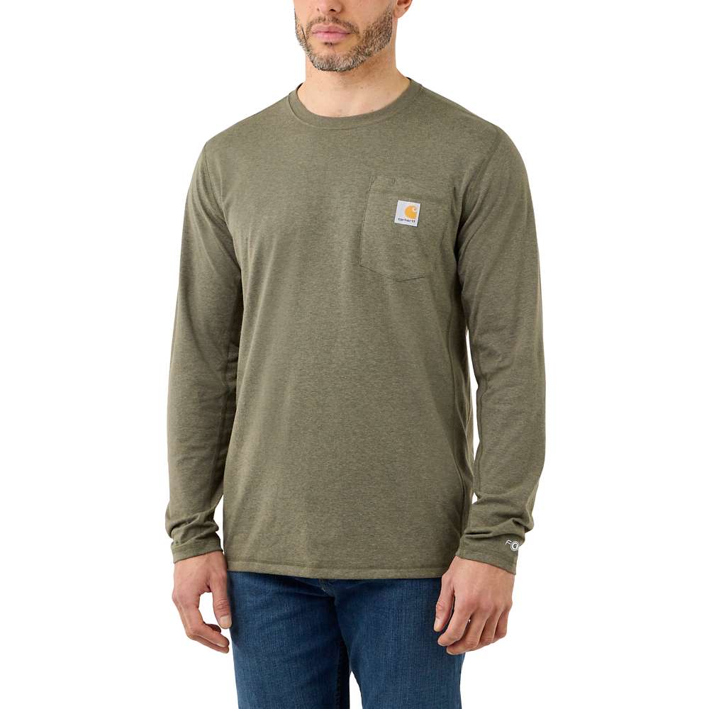 Carhartt Womens Force Flex Pocket Long Sleeve T Shirt M - Bust 36-37’ (91-94cm)