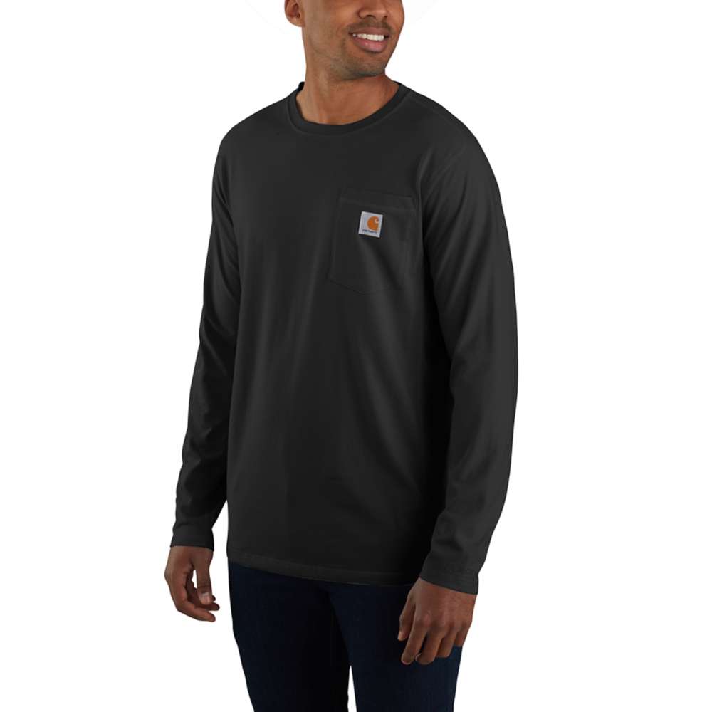 Carhartt Womens Force Flex Pocket Long Sleeve T Shirt XL - Bust 41.5-43.5’ (105-110cm)