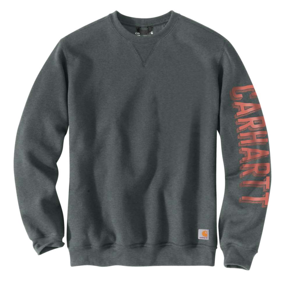 Carhartt Mens Crewneck Loose Fit Graphic Sweatshirt L - Chest 42-44’ (107-112cm)