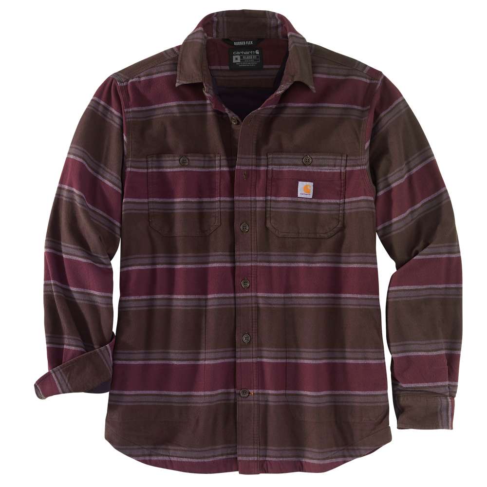 Carhartt Mens Hamilton Relaxed Fit Fleece Lined Shirt S - Chest 34-36’ (86-91cm)