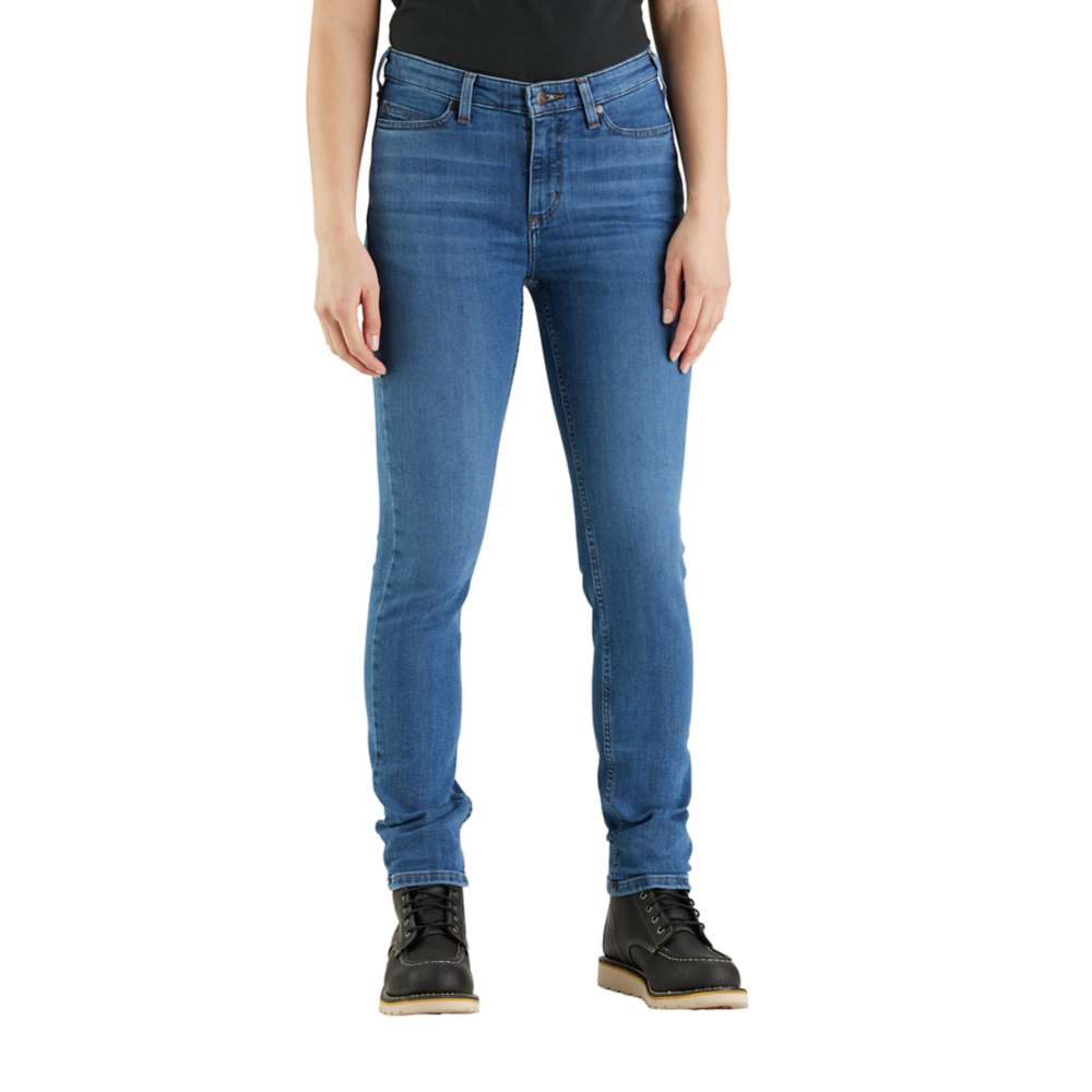 Carhartt Womens Rugged Flex Slim Fit Tapered Leg Jeans UK 4R- Waist 28’, (71cm)
