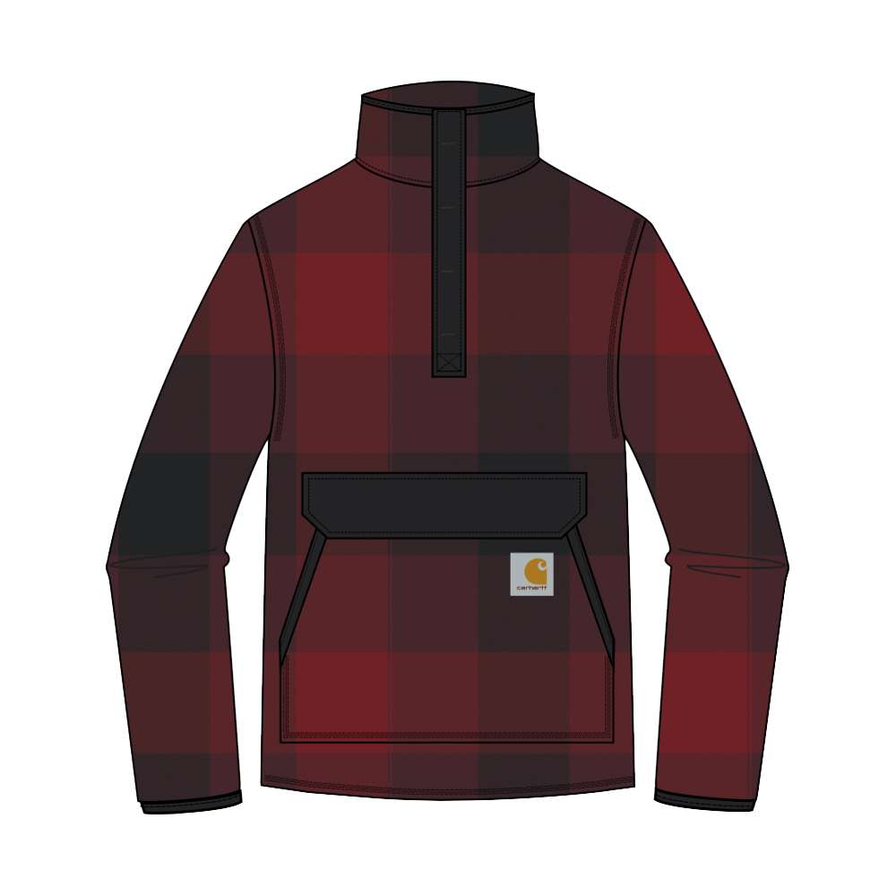 Carhartt Mens Relaxed Fit Pullover Sherpa Fleece Jacket XXL - Chest 50-52’ (127-132cm)