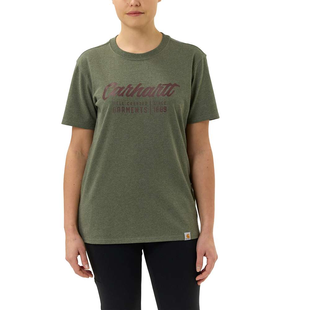 Carhartt Womens Crafted Graphic Short Sleeve T Shirt XL - Bust 41.5-43.5’ (105-110cm)