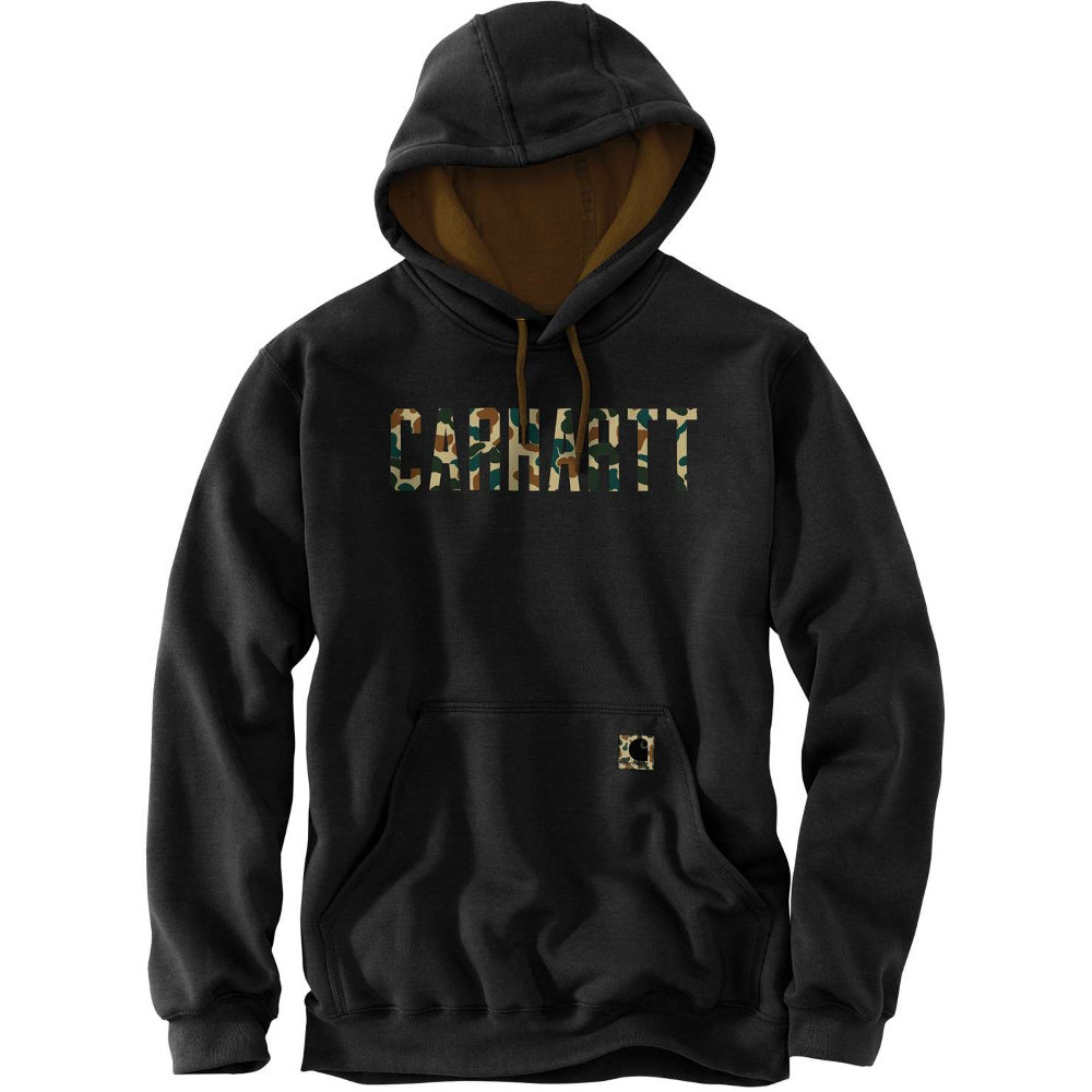 Carhartt Mens Camo Logo Capsule Loose Fit Sweater S - Chest 34-36’ (86-91cm)