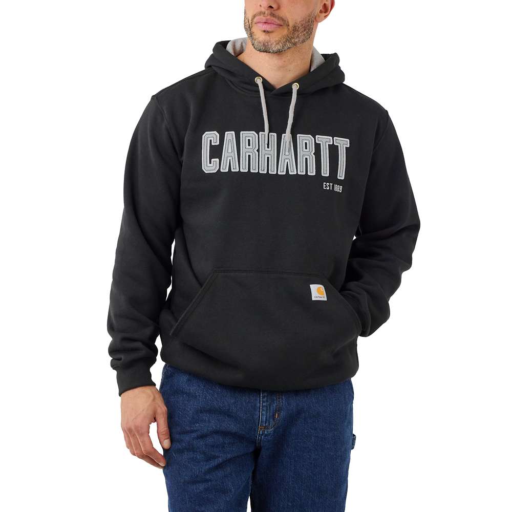 Carhartt Mens Felt Logo Graphic Loose Fit Sweatshirt M - Chest 38-40’ (97-102cm)