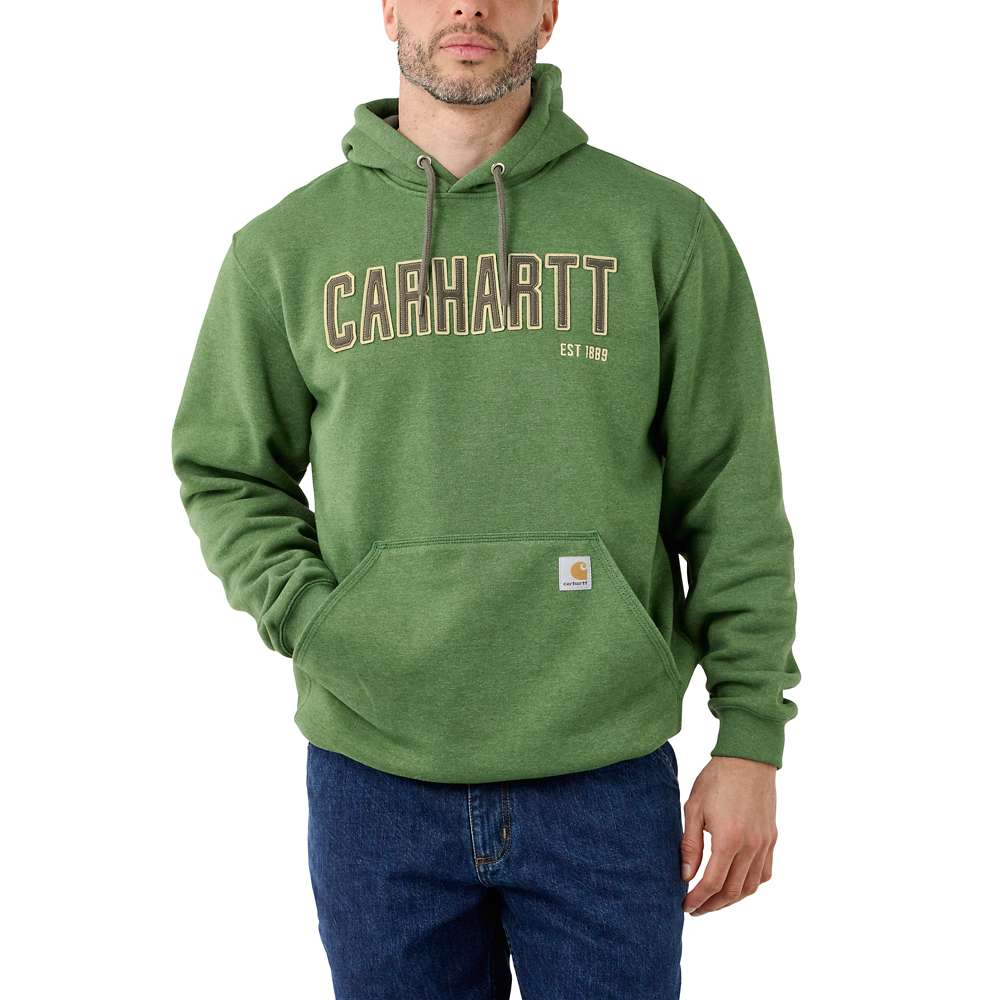 Carhartt Mens Felt Logo Graphic Loose Fit Sweatshirt S - Chest 34-36’ (86-91cm)