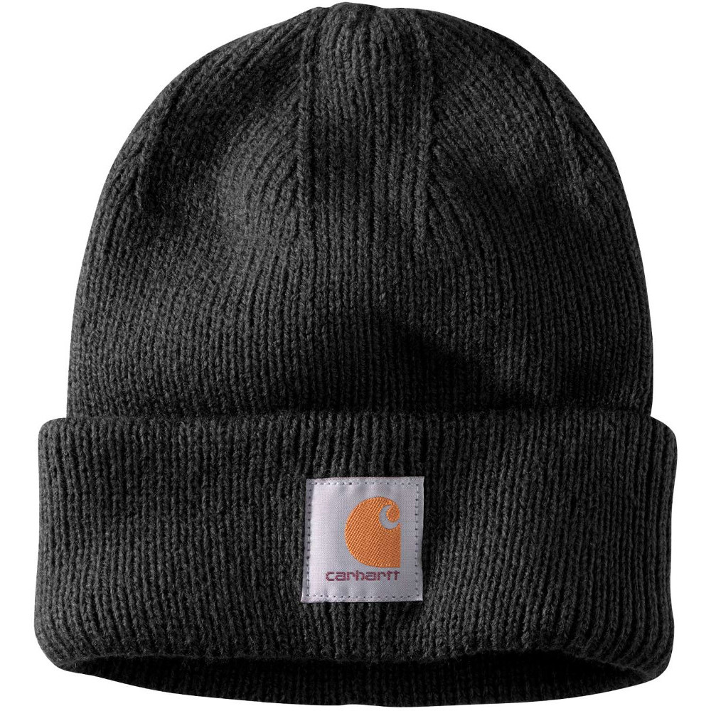 Product image of Carhartt Womens Rib Knit Acrylic Beanie Hat One Size