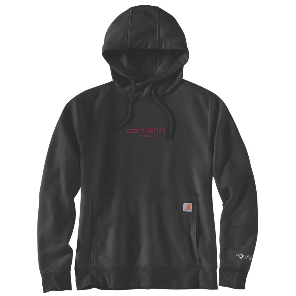 Carhartt Womens Force Lightweight Hooded Sweatshirt Outdoor Look