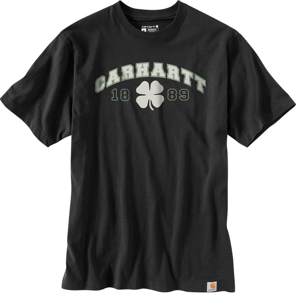 Carhartt Mens Relaxed Fit Shamrock Short Sleeve T Shirt S - Chest 34-36’ (86-91cm)