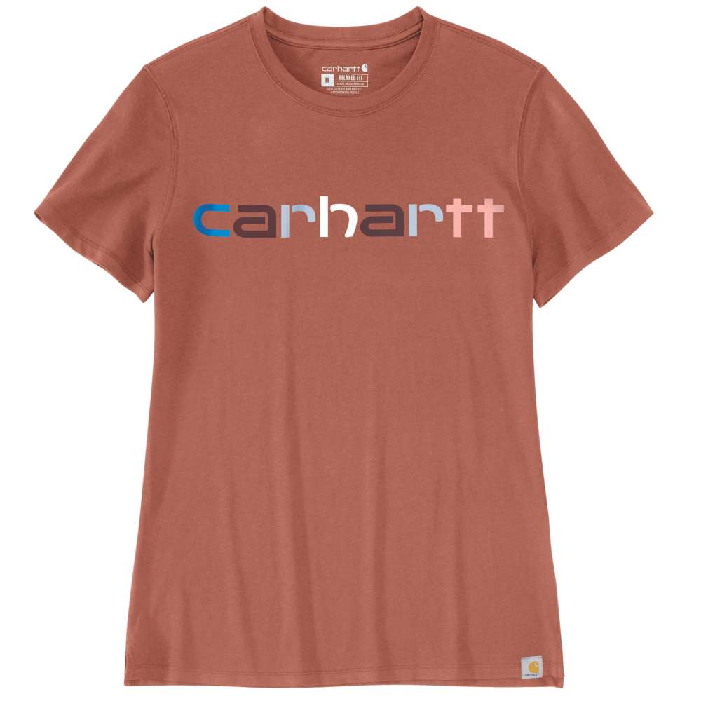 Carhartt Womens Lightweight Short Sleeve Graphic T Shirt M - Bust 36-37’ (91-94cm)