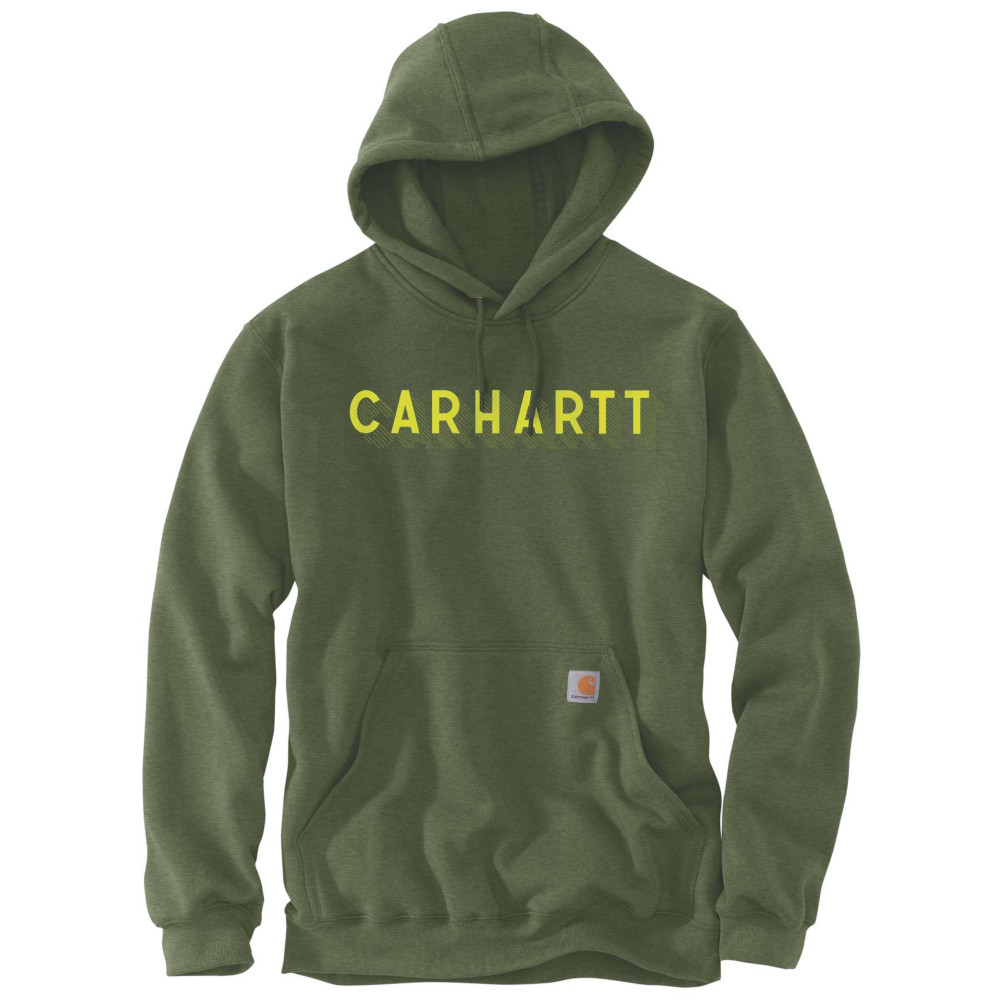 Carhartt Mens Midweight Logo Graphic Sweatshirt Hoodie XXL - Chest 50-52’ (127-132cm)