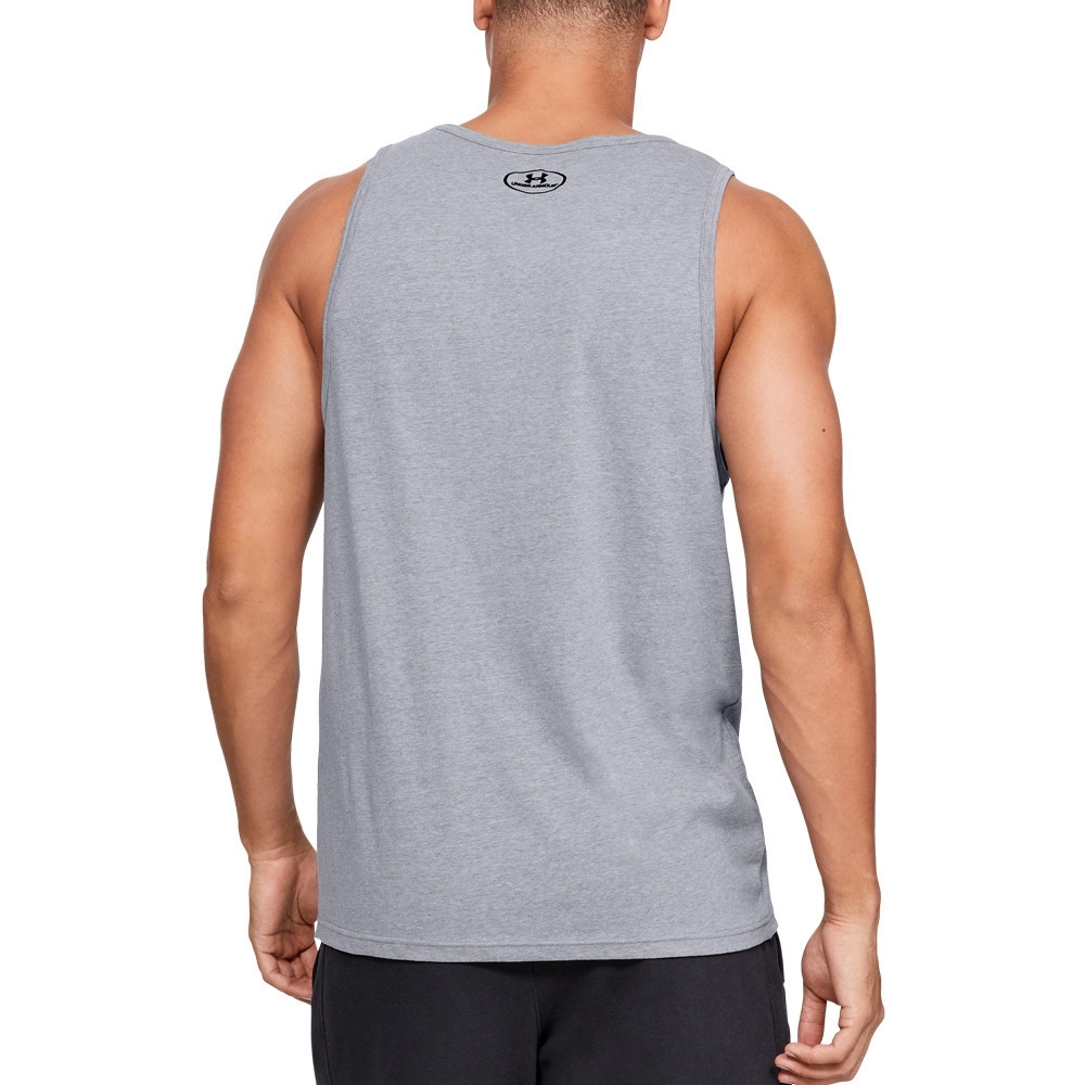 Under Armour Mens Sportstyle Logo Wicking Fitness Tank Top XL - Chest 46-48’ (116.8-121.9cm)