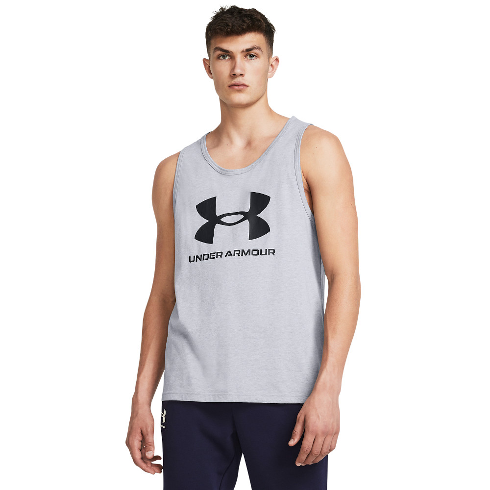 Under Armour Mens Sportstyle Logo Tank Top L- Chest 42-44’