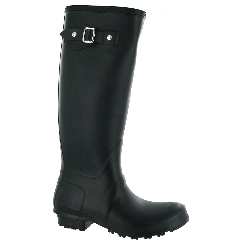 Product image of Cotswold Ladies Sandringham Buckled Welly Wellington Boot Black