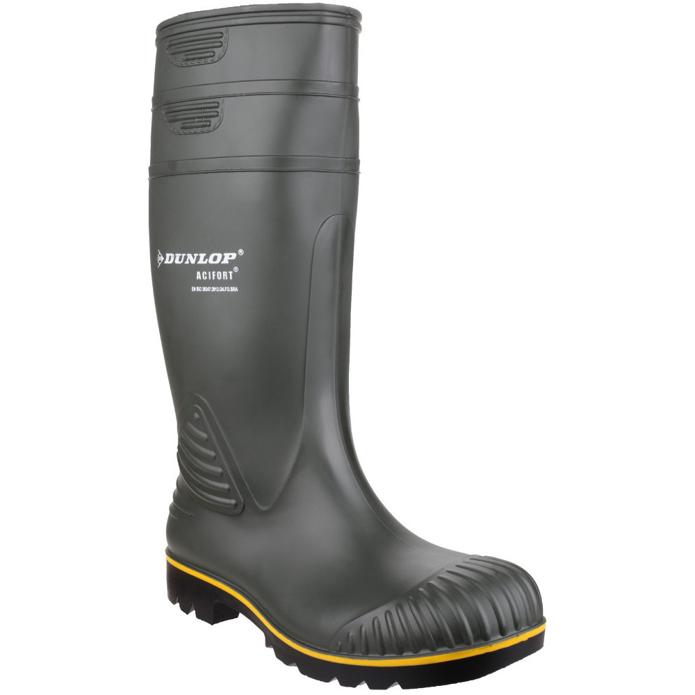 Dunlop Mens Acifort HD Non Safety Waterproof Welly Wellington Boots UK Size 6.5 (EU 40)