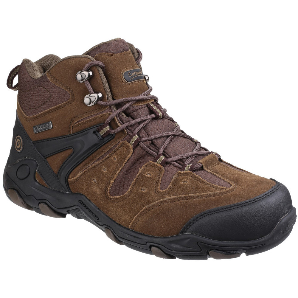 Cotswold Mens Coberley Waterproof Leather Walking Boots UK Size 11 (EU ...
