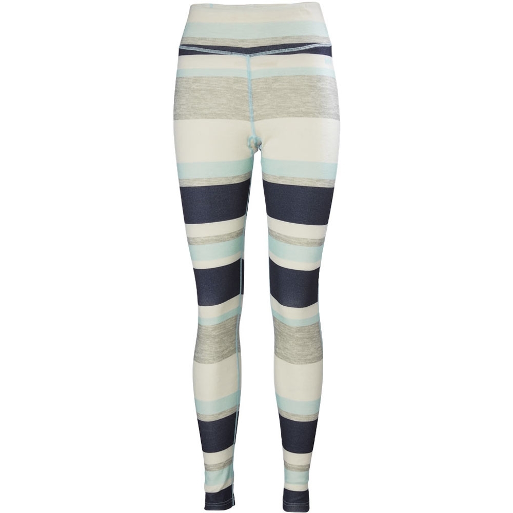 Helly Hansen Womens Merino Mid Graphic Baselayer Trousers M - Waist 29-31.5’ (74-80cm), Leg 31-32’