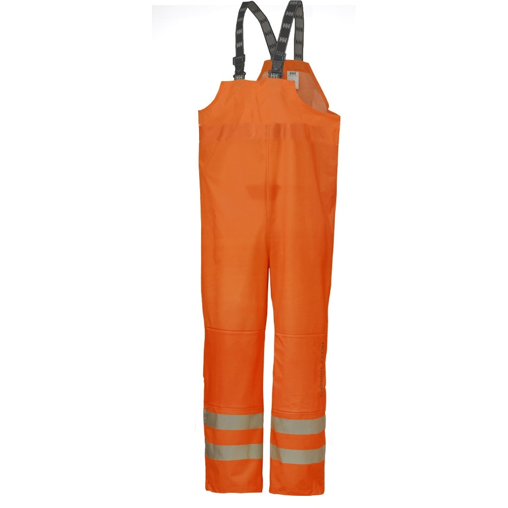 Product image of Helly Hansen Mens Narvik Bib Hi Vis Waterproof Trousers/Dungarees  XS - Waist 30', Inside Leg 31'