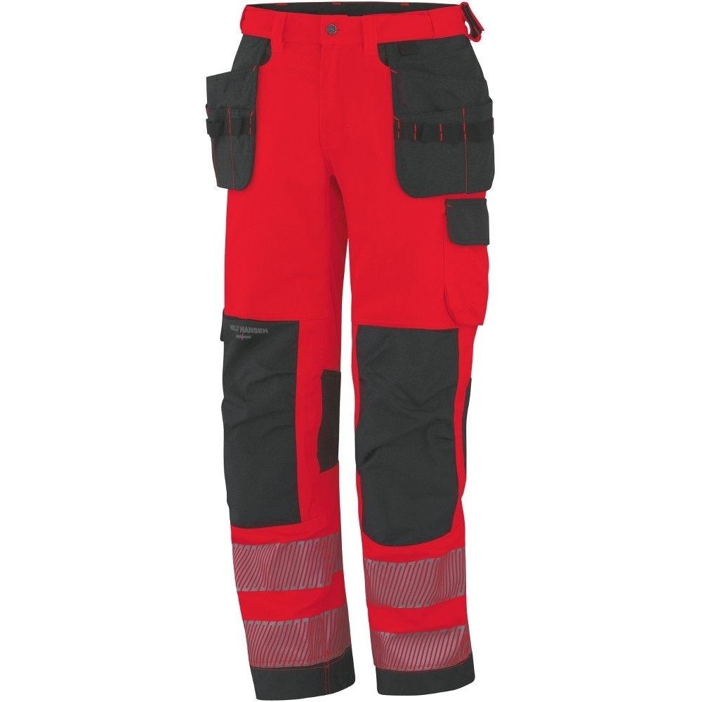 Helly Hansen Mens York Hi Vis Construction Workwear Pants Trousers C58 - Waist 41’, Inside Leg 34’