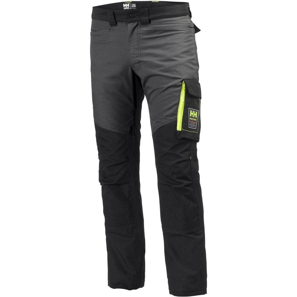Helly Hansen Mens Aker Work Pant Durable Cordura Workwear Trousers D104 - Waist 38.5’, Inside Leg 30.5’