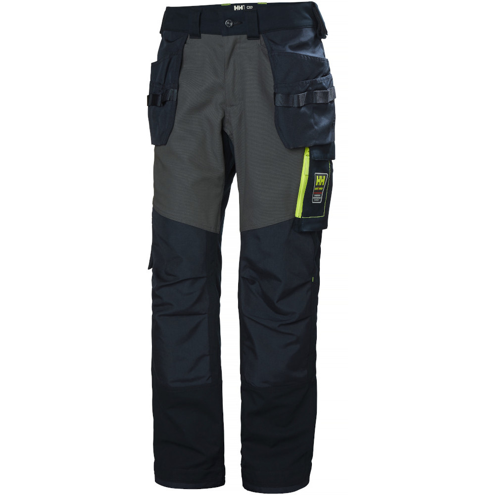 Helly Hansen Mens Aker Construction Pant Cordura Workwear Trousers C54 - Waist 38’, Inside Leg 33’