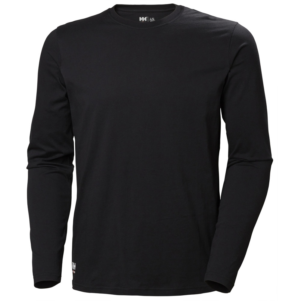 Helly Hansen Mens Manchester Cotton Long Sleeve Polo Shirt XS - Chest 34.5’ (88cm)