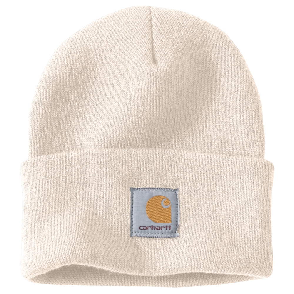 Carhartt Mens A18 Stretchable Rib Knit Acrylic Watch Beanie Hat One Size