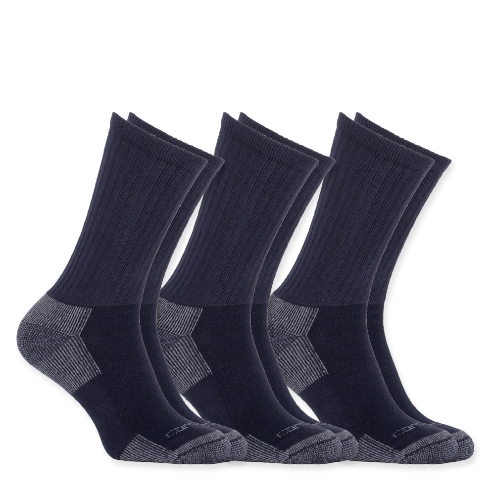 Carhartt Mens Reinforced Everyday Work Crew Socks Medium - UK 5-7.5, EU 38-42, US 5.5-8.5