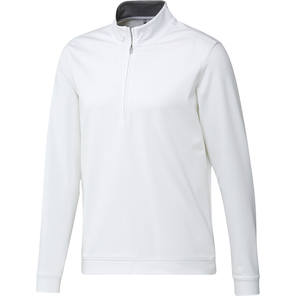 Adidas Mens Elevated Quarter Zip Golf Sweatshirt Medium - Chest 37-40’