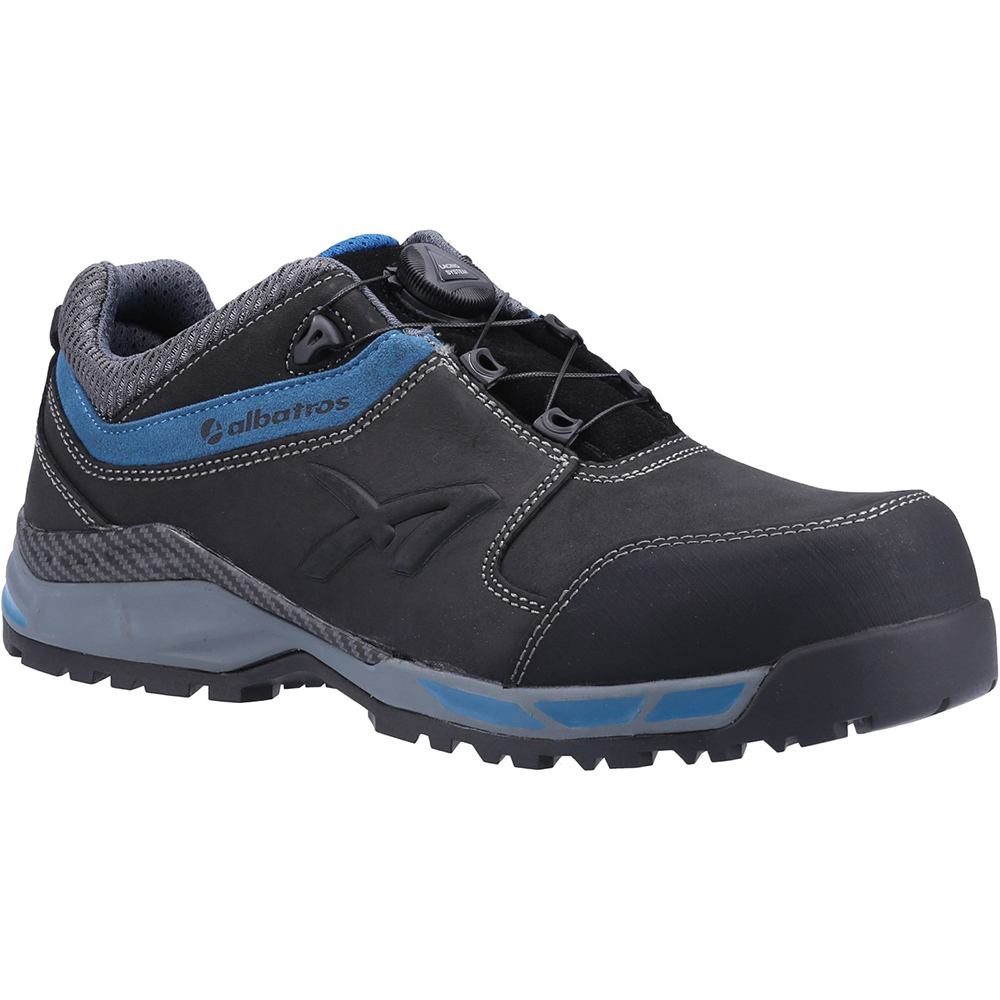 Albatros Mens Tofane Low S3 Toggle Leather Safety Trainers U