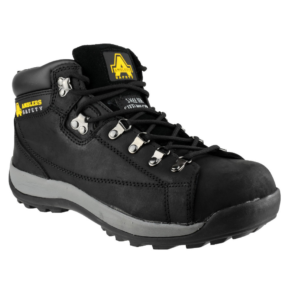 Amblers Mens FS123 Steel Toe & Midsole Leather Safety Boot UK 7 (EU 41)