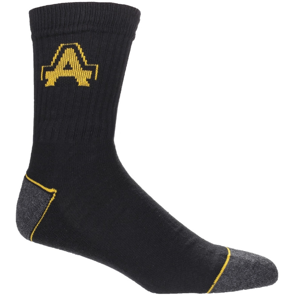 Amblers Safety Mens & Womens Heavy Duty Work Socks 3 pack One Size
