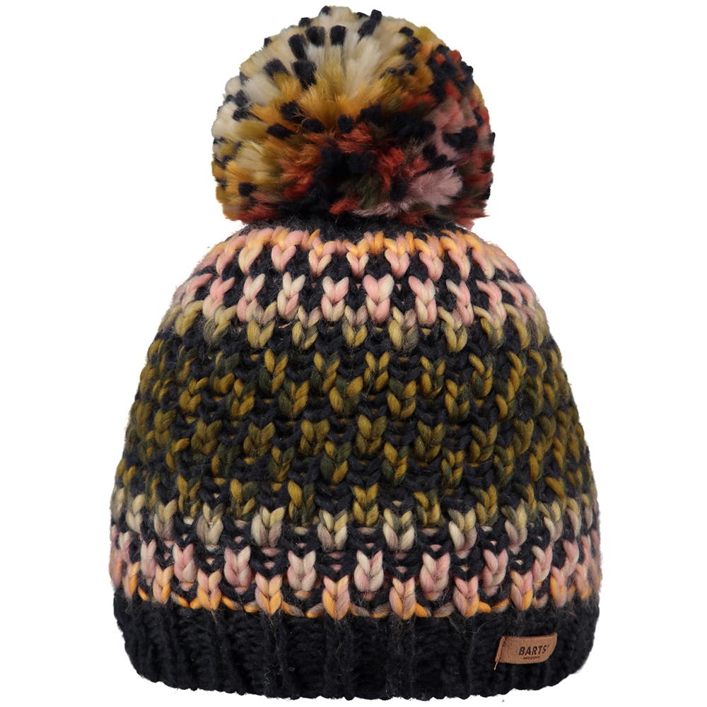 Product image of Barts Womens/Ladies Nicole Classic Knitted Walking PomPom Beanie Hat One Size