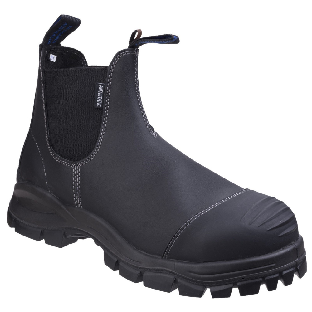 Blundstone Mens 910 Leather Dealer Steel Toe Safety Boots UK Size 7 (EU 41)