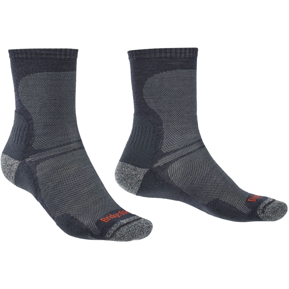 Bridgedale Mens Hike Ultra Light T2 Merino Walking Socks Large - UK 9-11.5 (EU 44-47, US 10-12.5)