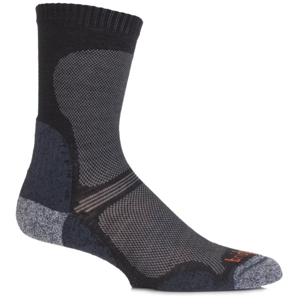 Bridgedale Mens Hike Ultra Light T2 Merino Walking Socks Medium - UK 6-8.5 (EU 40-43, US 7-9.5)