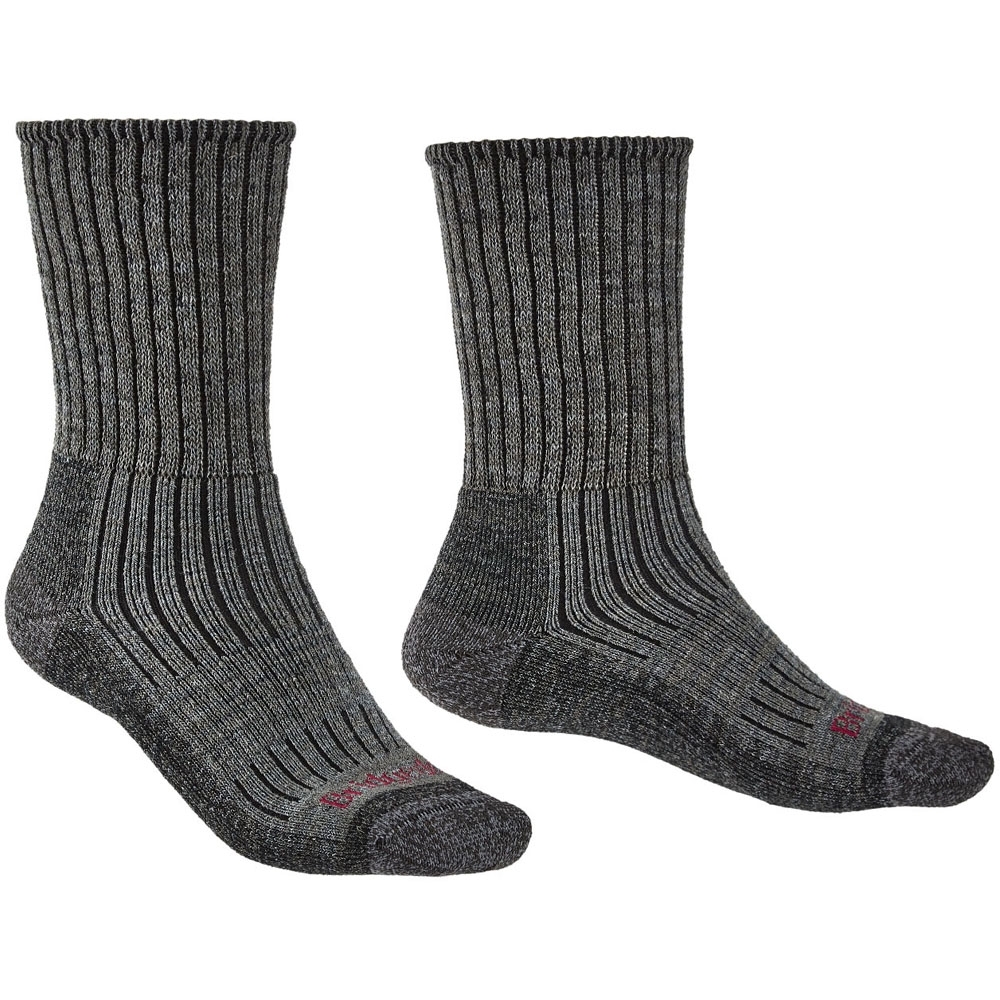 Bridgedale Mens Hike Midweight Merino Walking Socks X-Large - UK 12+ (EU 48+, US 13+)