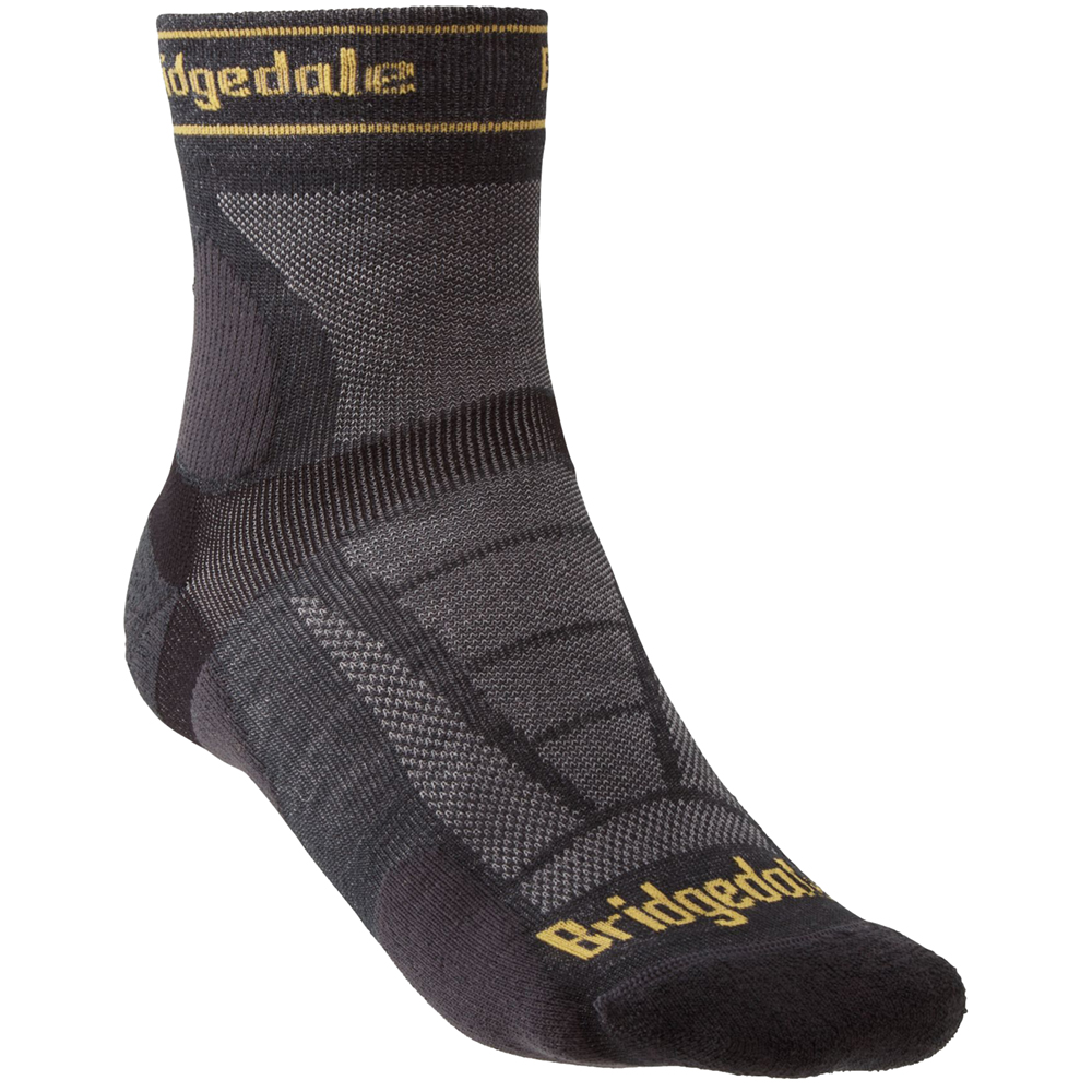Bridgedale Mens Trail Run Ultralight T2 Sport 3/4 Crew Socks Medium - UK 6-8.5 (EU 40-43, US 7-9.5)