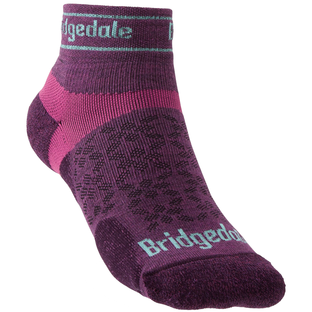Bridgedale Womens Trail Run Ultralight T2 Sport Low Socks Large - UK 7-8.5 (EU 41-43, US 8.5-10)