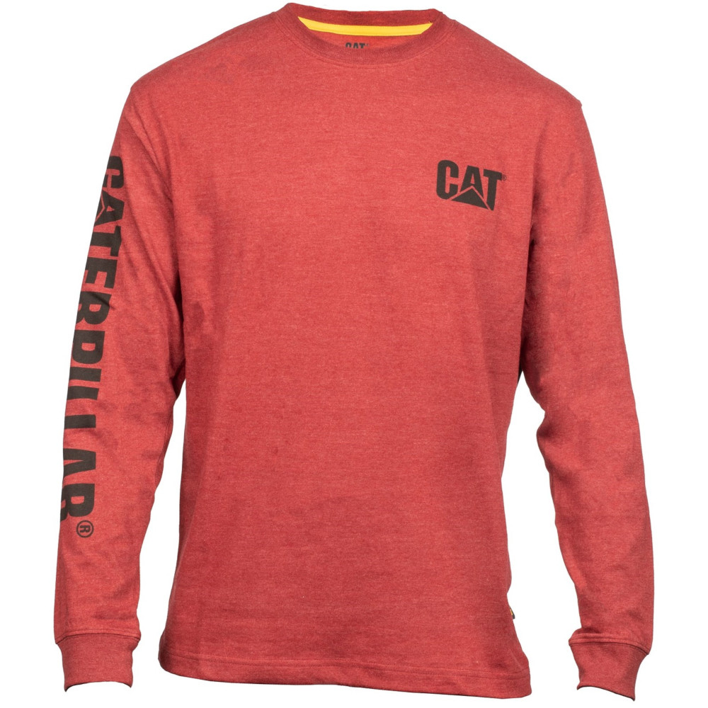 Caterpillar Mens Trademark Logo Cotton T Shirt XXL - Chest 50-53’ (127 - 132cm)